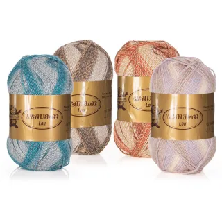 Woll Butt Lou Garn-Set, beige color