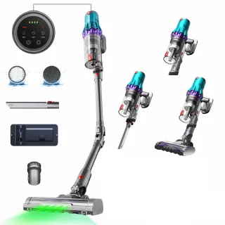 [EU Direct] BlitzHome® BH-AW10 Flex Cordless Stick Vacuum Cleaner,180° Bendable Wand, 35Kpa Suction, Up To 50Min Runtime