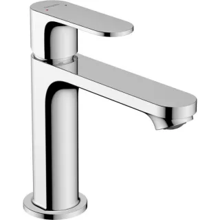hansgrohe Rebris S 110 Waschtischarmatur 72517000 EcoSmart, mit Zugstangen-Ablaufgarnitur, chrom