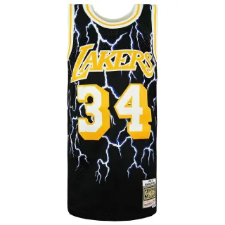 Mitchell & Ness La Lakers Shaquile O'Neal Lightning Mens Weste