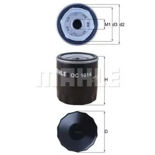 Mahle ?lfilter Volvo C30 S40 S60 S80 V50 V60 V70 Xc60