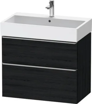 Duravit D-Neo Waschtischunterbau wandhängend Eiche Schwarz Matt 784x442x625 mm - DE4373070160000 DE4373070160000