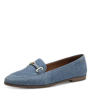 Tamaris - Da.-Slipper denim - Gr. - 36