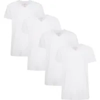 Bamboo basics T-Shirt Herren T-Shirt 4er Pack Viskose VELO (Packung, 4er Pack)