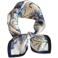 Moschen-Bayern Halstuch Halstuch Damen Nickituch Seidentuch Seidenhalstuch Blau Hellblau