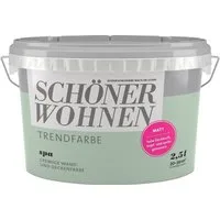 SCHÖNER WOHNEN FARBE Wand- und Deckenfarbe Spa, Tropf- und spritzgehemmt, Lösemittelfrei