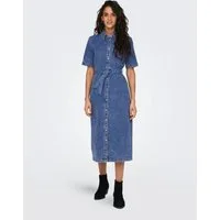 ONLY Jeanskleid ONLLANA SS LONG DRESS DNM REA258 NOOS