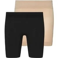 Jockey Panty Skimmies (2er Pack) ohne Nähte, breite Abschlüsse, glättende Stützwirkung