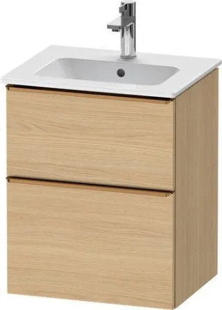 Duravit D-Neo Waschtischunterbau wandhängend Natur Eiche Matt 510x402x625 mm - DE4360004300000 DE4360004300000