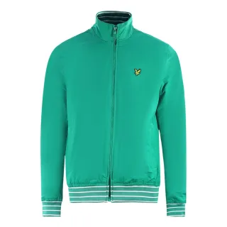 Lyle & Scott Aqua Salt Jacke mit Trichterausschnitt