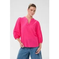 KAFFE Kurzarmbluse Kurzarm-Bluse KAbea
