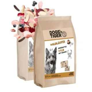 Dogs'n Tiger Adult Waldläufer Wild & Gemüse 2x2 kg