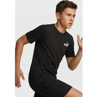 PUMA T-Shirt ESS 2 COLOR SMALL NO 1 LOGO TEE B mit Rundhalsausschnitt, Kurzarm, ohne Kapuze, mit gesticktem Logo