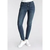 Arizona Skinny-fit-Jeans Ultra-Stretch, sehr bequem, gut zu kombinieren extra-eng geschnittene Beinform, normale Leibhöhe