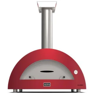 Alfa Forni Moderno 5 Pizze Holz Antik Rot