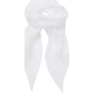 Premier - "Colours" Schal für Herren/Damen Unisex (Weiß)
