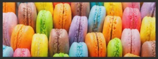 Küchenteppich Macarons 4432 | Größe: 75 cm x 120 cm