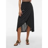 Vila Wickelrock VIMODALA HW WRAP SKIRT - NOOS