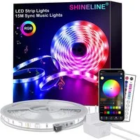 YI LED Stripe LED Strip 12.5M,APP Steuerung und Fernbedienung,RGB 5050