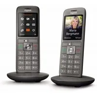 Gigaset CL660HX Duo Schnurloses DECT-Telefon (Mobilteile: 2, Design-DECT-Telefon, Duo-Set)