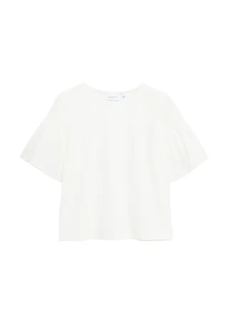 comma - T-Shirt weiß - Gr. - 46