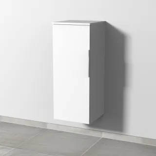 Sanipa 3way Mittelschrank mit 1 Tür, Weiß-Soft, UM12043 UM12043