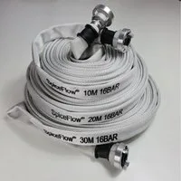 SpiceFlow Gartenschlauch Bauschlauch mit Storz-D 10 Meter, Storz-D-Anschlusskupplungen
