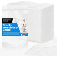 TK Gruppe Folienbeutel 100x Druckverschlussbeutel Zip Set Baggys Baggies - klein & groß, reißfest & transparent