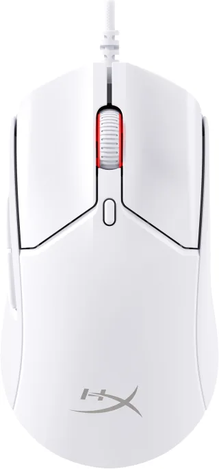 HP HyperX Pulsefire Haste 2 ? Gaming-Maus (Weiß) | 6n0a8aa | Beidhändig - USB Typ-A