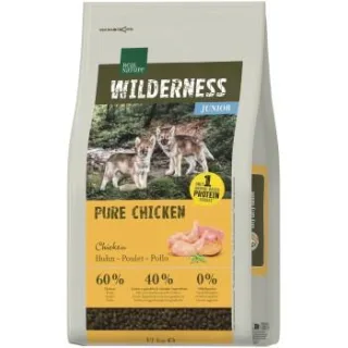 REAL NATURE WILDERNESS Trockenfutter Hund Junior Pure Chicken 12 kg