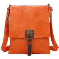 ITALYSHOP24 Schultertasche Damen Tasche Shopper Messenger CrossOver Tablet, als Umhängetasche, Handtasche, Bodybag tragbar