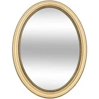 Atmosphera Créateur d'intérieur Wandspiegel Goldener Spiegel mit verziertem Rahmen VICTORIA, 53 x 40 cm