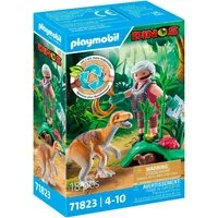 Playmobil® Velociraptor (71823), Playmobil Dinos Konstruktions-Spielset, (18 St)