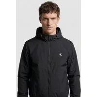 Calvin Klein Jeans Allwetterjacke HOODED NYLON Regular fit mit Rundhalsausschnitt und Kapuze