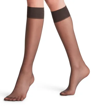 FALKE - FALKE Pure Matt 20 DEN Damen anthracite - Gr. - 40.5