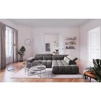 COTTA Ecksofa Orion L-Form, B: 310 cm, Kopfteilverstellung & 5 Nierenkissen