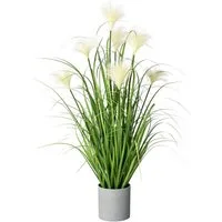 Kunstgras Riedgras, OTTO home, Höhe 76 cm, im grauen Kunststofftopf
