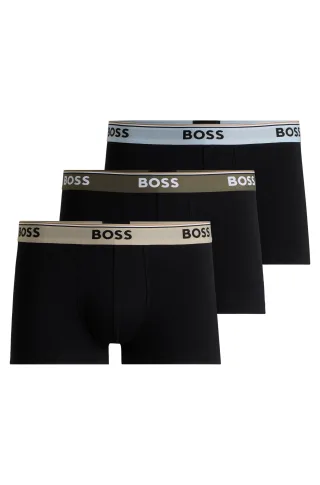 BOSS Menswear Black - Trunk 3P Power patterned - Gr. - M