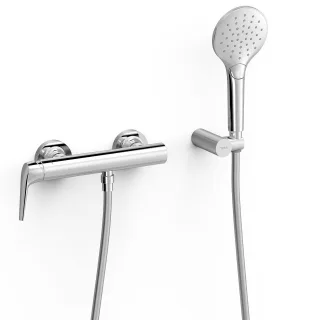 Tres Einhebel Brausemischer Anti Kalk Handbrause: Ø 110 mm , 28116701 28116701