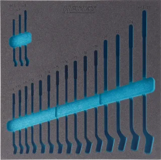 HAZET 2K-Weichschaum-Einlage leer - 163-99L
