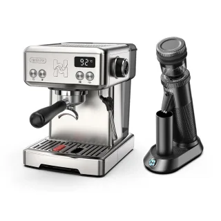 [EU Direct] HiBREW H10 Espresso Machine & G5 Coffee Grinder Combo With 15 Bar Pump 36 Grind Settings 58mm Portafilter St