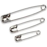 Prym Stricknadeln Sicherheitsnadeln silberfarbig 12 St