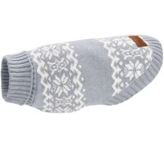 Hunter Hundepullover Birka grau 45 cm