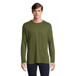SOLS - "Imperial" T-Shirt für Herren Langärmlig (Dunkel-Khaki)