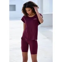 Copenhagen Studios Funktionsshirt mit weitem Armausschnitt