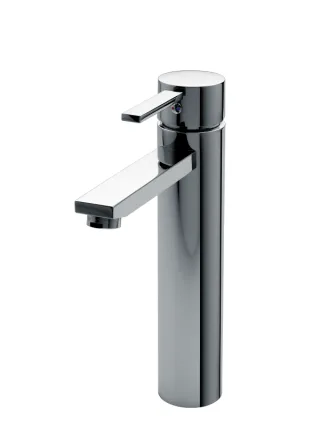 Kaja B-Quadrat Waschtisch Einhebelmischer, hoher Auslauf 210 mm, Ausladung 175 mm, glatt, chrom 60055-C