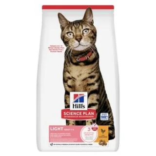 Hill's Science Plan Trockenfutter Katze, Adult, Light, Huhn 3 kg