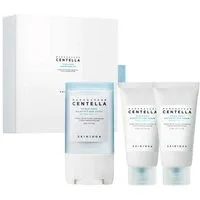 SKIN1004 Hautpflege-Set Madagascar Centella Hyalu-Cica Sunsational Kit – Sonnenschutz-Set mit Sun Stick 20 g & Water-Fit Sun Serum 2×15 ml – Feuchtigkeitsspendend, leicht, ohne Weißfilm – Für empfindliche Haut