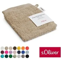 s.Oliver Waschhandschuh s.Oliver, Premium Qualität, 600 gr/m², auch als Sets erhältlich, Walkfrottier (1-St), große Farbauswahl, auch als Duschtuch, Handtuch, Gästetuch
