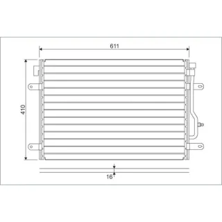 Valeo Klimakondensator Audi A4 B6 B7 A6 C5